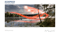 Desktop Screenshot of ecospeed.ch